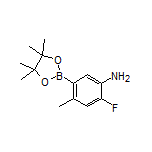 5-Amino-4-fluoro-2-methylphenylboronic Acid Pinacol Ester