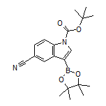 1-Boc-5-cyano-1H-indole-3-boronic Acid Pinacol Ester