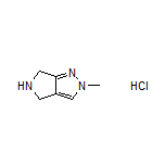 2-Methyl-2,4,5,6-tetrahydropyrrolo[3,4-c]pyrazole Hydrochloride