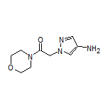 2-(4-Amino-1-pyrazolyl)-1-morpholinoethanone