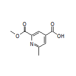 2-(Methoxycarbonyl)-6-methylisonicotinic Acid