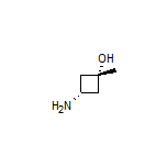 trans-3-Amino-1-methylcyclobutanol