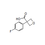 3-(4-Fluorophenyl)oxetane-3-carboxylic Acid