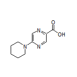 5-(1-Piperidyl)pyrazine-2-carboxylic Acid