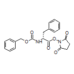 2,5-Dioxo-1-pyrrolidinyl (R)-2-(Cbz-amino)-3-phenylpropanoate