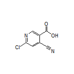 6-Chloro-4-cyanonicotinic Acid