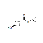 tert-Butyl trans-3-Hydroxycyclobutanecarboxylate