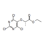 Ethyl (S)-2-[(2,4,6-Trichloro-5-pyrimidinyl)oxy]propanoate