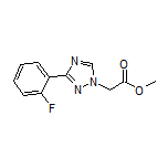 Methyl 2-[3-(2-Fluorophenyl)-1H-1,2,4-triazol-1-yl]acetate