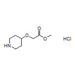 Methyl 2-(4-Piperidyloxy)acetate Hydrochloride