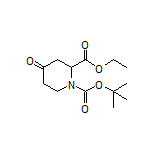 Ethyl 1-Boc-4-oxopiperidine-2-carboxylate