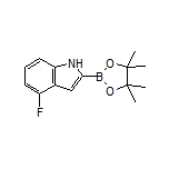 4-Fluoro-1H-indole-2-boronic Acid Pinacol Ester