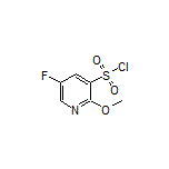 5-Fluoro-2-methoxypyridine-3-sulfonyl Chloride