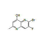 6-Bromo-7-fluoro-2-methyl-1,5-naphthyridin-4-ol