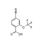 4-Cyano-2-(trifluoromethoxy)benzoic Acid