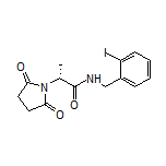 (R)-2-(2,5-Dioxo-1-pyrrolidinyl)-N-(2-iodobenzyl)propanamide