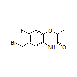 6-(Bromomethyl)-7-fluoro-2-methyl-2H-benzo[b][1,4]oxazin-3(4H)-one