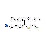 6-(Bromomethyl)-2-ethyl-7-fluoro-2H-benzo[b][1,4]oxazin-3(4H)-one