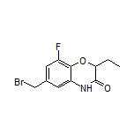 6-(Bromomethyl)-2-ethyl-8-fluoro-2H-benzo[b][1,4]oxazin-3(4H)-one