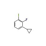 1-Cyclopropyl-2-fluoro-3-iodobenzene