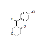 3-(4-Chlorobenzoyl)dihydro-2H-pyran-4(3H)-one