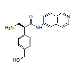 (S)-3-Amino-2-[4-(hydroxymethyl)phenyl]-N-(6-isoquinolyl)propanamide