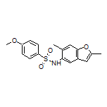 N-(2,6-Dimethyl-5-benzofuryl)-4-methoxybenzenesulfonamide