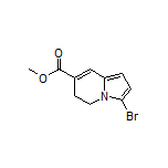 Methyl 3-Bromo-5,6-dihydroindolizine-7-carboxylate