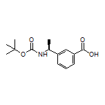 (S)-3-[1-(Boc-amino)ethyl]benzoic Acid