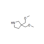 3,3-Bis(methoxymethyl)pyrrolidine