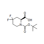 (S)-1-Boc-4,4-difluoropiperidine-2-carboxylic Acid