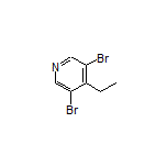 3,5-Dibromo-4-ethylpyridine