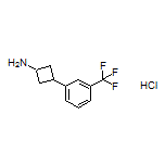 3-[3-(Trifluoromethyl)phenyl]cyclobutanamine Hydrochloride