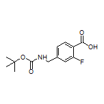 4-[(Boc-amino)methyl]-2-fluorobenzoic Acid