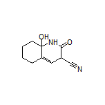 8a-Hydroxy-2-oxo-1,2,3,5,6,7,8,8a-octahydroquinoline-3-carbonitrile