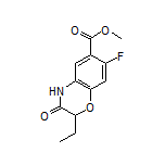 Methyl 2-Ethyl-7-fluoro-3-oxo-3,4-dihydro-2H-benzo[b][1,4]oxazine-6-carboxylate