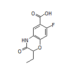 2-Ethyl-7-fluoro-3-oxo-3,4-dihydro-2H-benzo[b][1,4]oxazine-6-carboxylic Acid