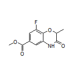 Methyl 8-Fluoro-2-methyl-3-oxo-3,4-dihydro-2H-benzo[b][1,4]oxazine-6-carboxylate