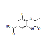 8-Fluoro-2-methyl-3-oxo-3,4-dihydro-2H-benzo[b][1,4]oxazine-6-carboxylic Acid