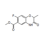 Methyl 7-Fluoro-2-methyl-3-oxo-3,4-dihydro-2H-benzo[b][1,4]oxazine-6-carboxylate