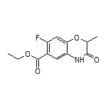 Ethyl 7-Fluoro-2-methyl-3-oxo-3,4-dihydro-2H-benzo[b][1,4]oxazine-6-carboxylate