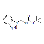 1-(1H-Benzo[d][1,2,3]triazol-1-yl)-N-Boc-methanamine