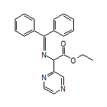 Ethyl 2-[(Diphenylmethylene)amino]-2-(2-pyrazinyl)acetate