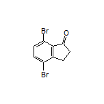 4,7-Dibromoindane-1-one