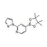 2-(1-Pyrazolyl)pyridine-4-boronic Acid Pinacol Ester