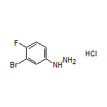 (3-Bromo-4-fluorophenyl)hydrazine Hydrochloride