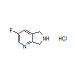 3-Fluoro-6,7-dihydro-5H-pyrrolo[3,4-b]pyridine Hydrochloride