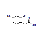 2-(4-Chloro-2-fluorophenyl)propanoic Acid