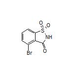 4-Bromobenzo[d]isothiazol-3(2H)-one 1,1-Dioxide