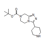 7-Boc-3-(4-piperidyl)-5,6,7,8-tetrahydro-[1,2,4]triazolo[4,3-a]pyrazine